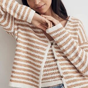 Madewell Open Stitch Cardigan